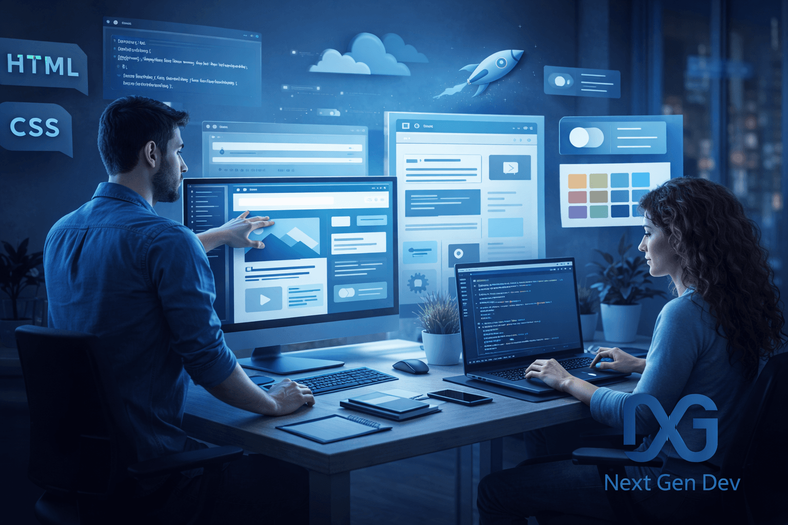 Service Web dev & design en création web SEO